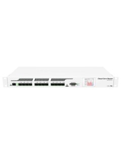 Wi Fi роутер CCR1016 12S 1S Cloud Core Router White Mikrotik