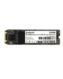 SSD накопитель NextPro UV500TS120 M 2 2280 120 ГБ EX280464RUS Exegate