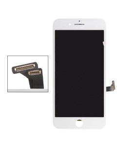 Дисплей LCD для Apple iPhone 7 Plus с рамкой крепления белый AAA 1 я категория Liberty project