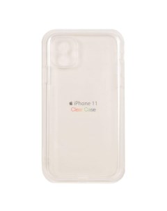 Чехол Clear Case для Apple iPhone 11 прозрачный силикон Zeepdeep