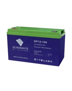 Аккумуляторная батарея GP 12 100 Sunways