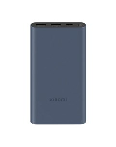 Внешний аккумулятор PB100DPDZM 10000 мА ч для мобильных устройств синий X38939 Xiaomi