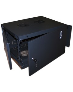 Шкаф коммутационный Next 6U 550x450 Black Lanmaster