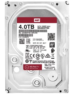 Жесткий диск Red Pro 4ТБ 4003FFBX Wd