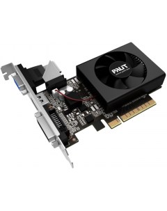 Видеокарта NVIDIA GeForce GT 710 LP NEAT7100HD46 2080F Palit