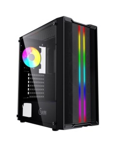 Корпус компьютерный Mistral Evo CMIEB F4S Black Powercase