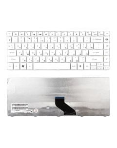 Клавиатура для ноутбука Packard Bell NM49 NM85 NM86 NM87 NM98 белая Azerty