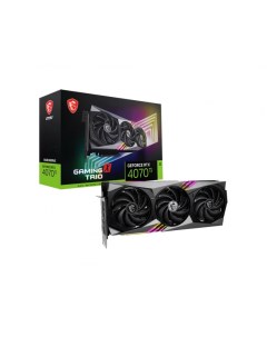 Видеокарта NVIDIA GeForce RTX 4070 Ti Gaming X TRIO 602 V513 06S Msi