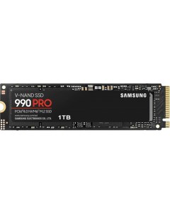 SSD накопитель 990 PRO M 2 2280 1 ТБ MZ V9P1T0BW Samsung