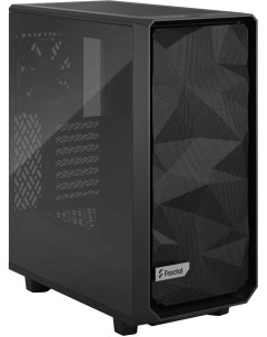 Корпус компьютерный Meshify 2 Compact TG Dark Tint FD C MES2C 02 Black Fractal design