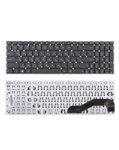 Клавиатура для ноутбука Asus K540 R540 X540 черная без рамки Azerty