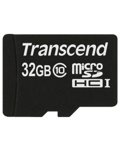 Карта памяти SDHC Micro Premium 200X TS32GUSDC10 Transcend