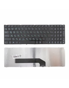 Клавиатура для ноутбука Asus K50 K60 K70 K51 K60 K61 черная с рамкой Azerty