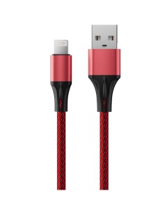 Кабель USB Lighting AL24 F100M 1 м красный Accesstyle