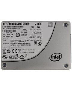 SSD накопитель D3 S4510 2 5 240 ГБ SSDSC2KB240G801 Intel