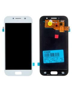 Дисплей в сборе с тачскрином модуль для Samsung Galaxy A5 SM A520F голубой 2017 OLED Rocknparts
