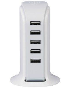 Сетевое зарядное устройство NEO ZQ6 5 USB 2 A white Rombica