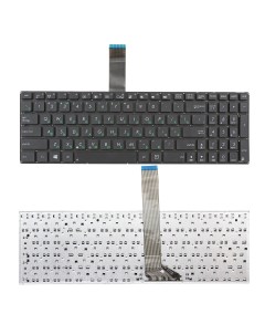 Клавиатура для ноутбука Asus K56 K56C K550D X550L черная без рамки Azerty