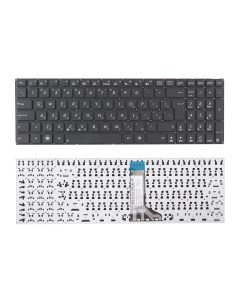 Клавиатура для ноутбука Asus X551 F550 Г образный Enter шлейф 10 см Azerty