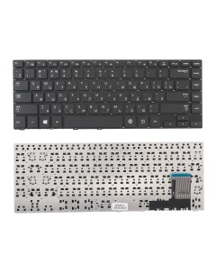Клавиатура для ноутбука Samsung NP370R4E NP450R4E черная без рамки Azerty