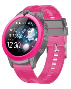 Смарт часы Vega 4G розовый серый Leef