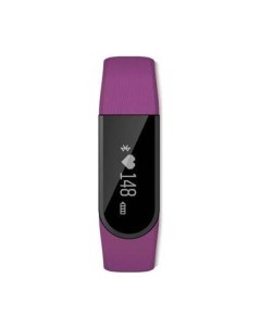 Фитнес браслет 116HR purple черный фиолетовый Lime