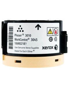 Картридж для лазерного принтера 106R02183 черный оригинал Xerox