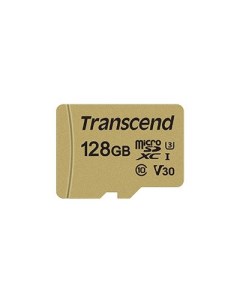 Карта памяти Micro SDXC 500S TS128GUSD500S 128GB Transcend