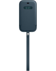 Чехол Leather MagSafe Baltic Blue для iPhone 12 mini MHMQ3ZE A Apple
