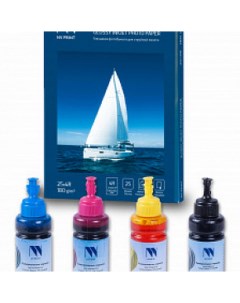 Чернила унив водные для Сanon Epson НР Lexmark комп 4 цвета фотобумага Nv print