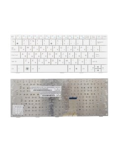 Клавиатура для ноутбука Asus Eee PC 1001H 1005HA 1008HA белая Azerty