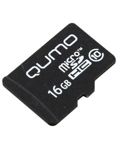 Карта памяти Micro SDHC QM16GMICSDHC10 16GB Qumo