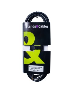 Кабель аудио 1xJack 1xXLR MC 085XJ 3 3 0m Stands and cables