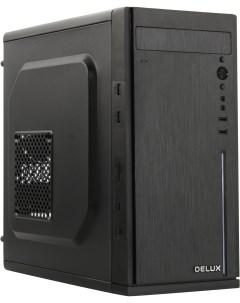 Корпус компьютерный G504 Black Delux