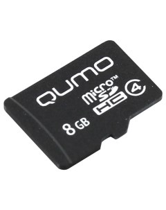 Карта памяти Micro SDHC QM8GMICSDHC4 8GB Qumo