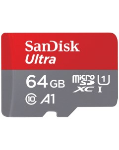 Карта памяти Ultra microSDXC 64GB SDSQUA4 064G GN6MN Sandisk