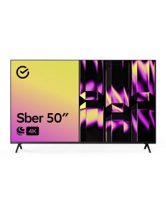 Телевизор SDX 50U4123B 50 127 см UHD 4K RAM 1 5GB Sber