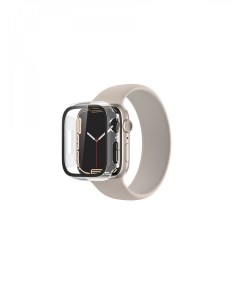 Защитное стекло для Apple Watch 41mm Marsix Transparent с бампером Amazingthing