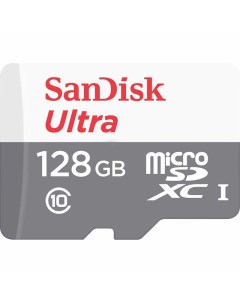 Карта памяти Ultra 128GB microSD SDSQUNR 128G GN6MN Sandisk