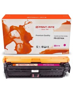 Картридж для лазерного принтера PR CE743A PR CE743A Purple оригинальный Print-rite