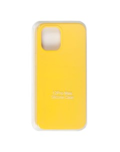 Чехол Soft Touch для Apple iPhone 12 Pro Max желтый Rocknparts