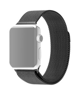 Ремешок для Apple Watch 1 6 SE миланская петля 42 44 мм Черный APWTMS42 02 Innozone