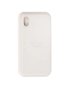 Чехол Soft Touch для Apple iPhone XR белый Rocknparts