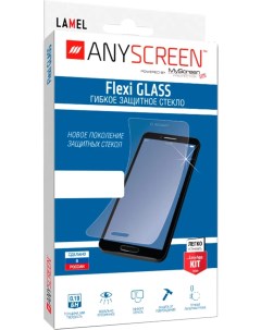 Защитное стекло Flexi Glass для Samsung Galaxy A9 2018 прозрачный Anyscreen