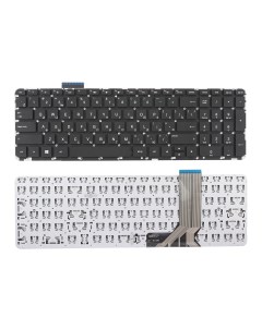 Клавиатура для ноутбука HP 15 J000 17 J000 черная без рамки Azerty