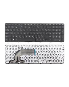 Клавиатура для ноутбука HP Pavilion 15 e 15 g 15 n 250 G3 черная с рамкой Azerty