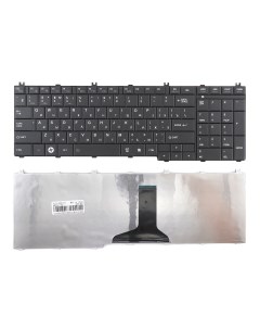 Клавиатура для ноутбука Toshiba С650 C660 L650 L750 L770 черная матовая Azerty