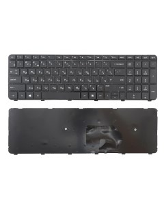 Клавиатура для ноутбука HP dv7 6000 dv7 6100 черная с рамкой Azerty