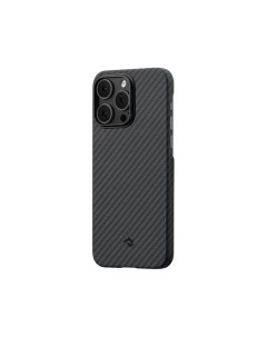 Чехол MagEZ Case 3 для iPhone 14 Pro Max 6 7 MagSafe кевлар 1500D Black Grey Pitaka