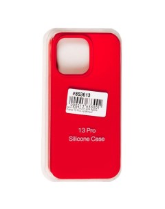 Чехол Soft Touch для Apple iPhone 13 Pro красный Rocknparts